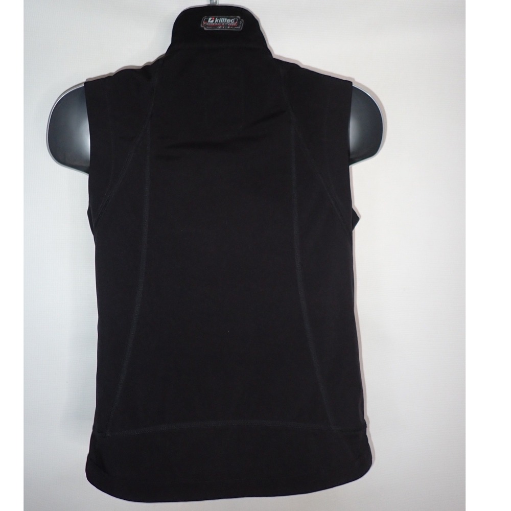Killtec Women's Technical Outdoor Level 3 Softshell Vest Black Size 6 - Picture 4 of 7